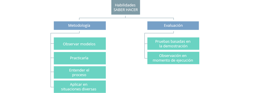 Enseñanza y aprendizaje de habilidades